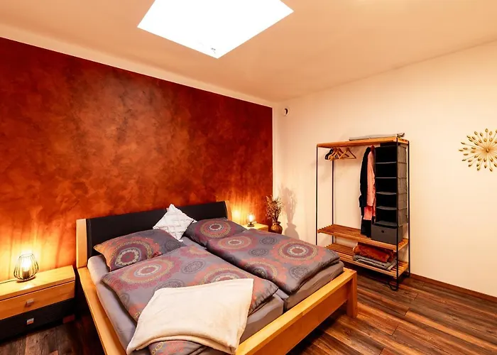 Grosszuegiges Im Loft-stil Apartmán Bad Berneck im Fichtelgebirge